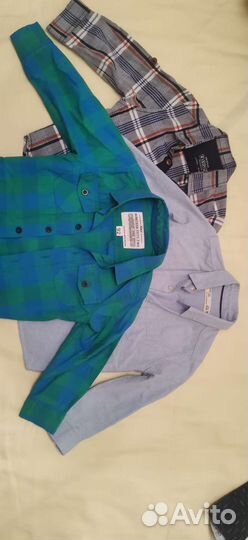Рубашки на мальчика 2-3 года