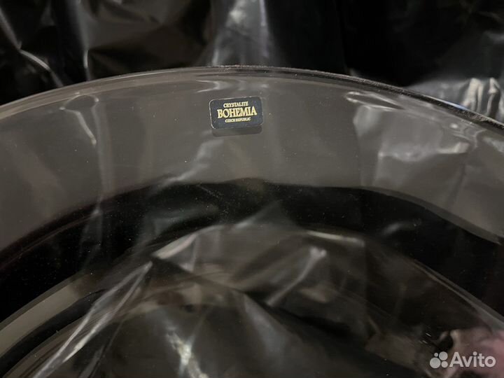 Ваза для фруктов Crystal Bohemia