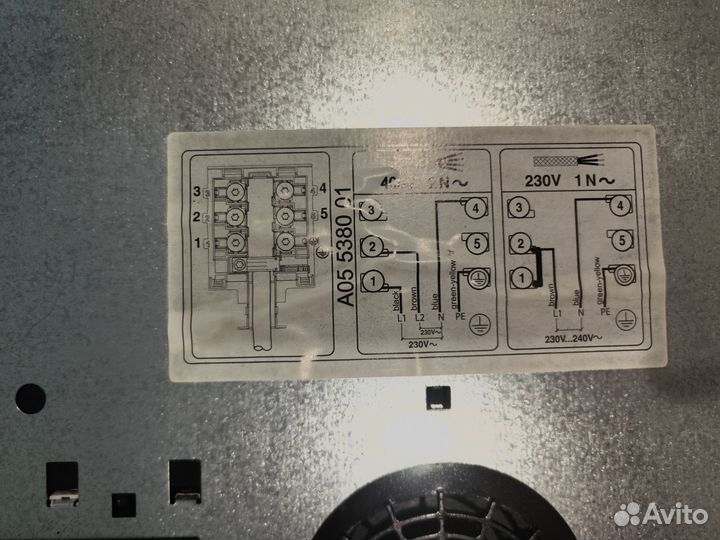 Индукционная варочная панель electrolux