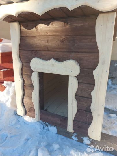 Будка для собаки утепленная