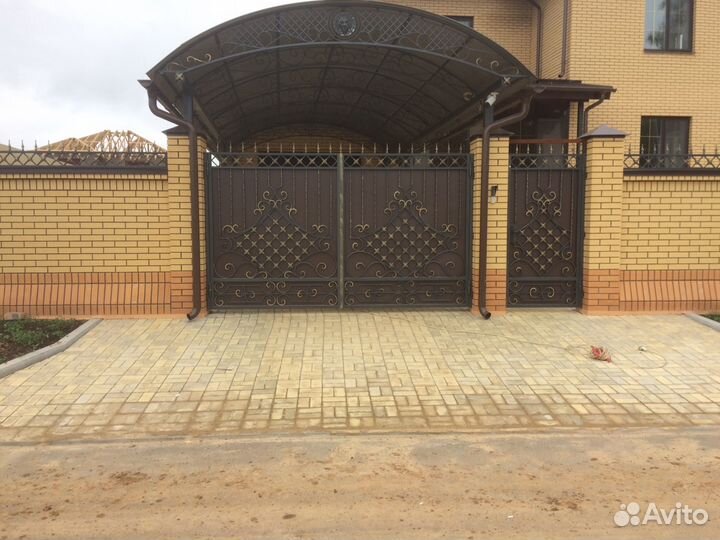 Художественная ковка. Навесы,ворота