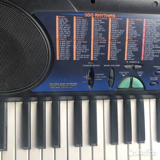 Синтезатор casio ctk 495