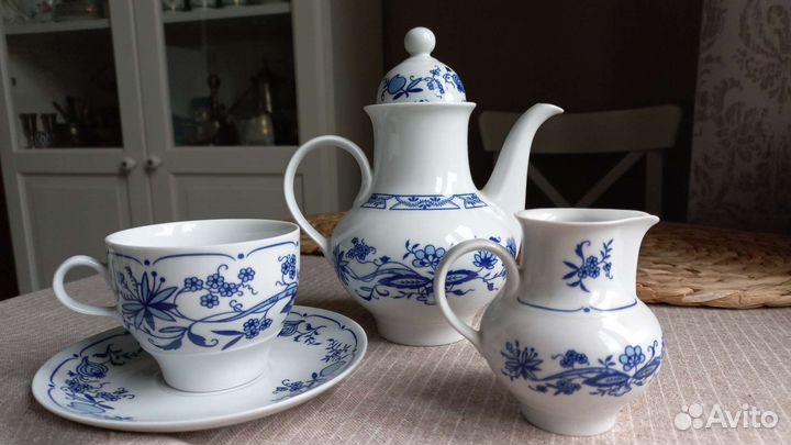 Чайно кофейный сервиз гдр jlmenau