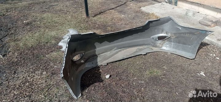 Бампер задний на hyundai solaris