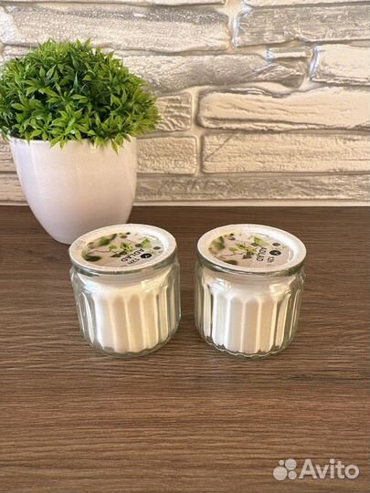 Адлад ароматическая свеча в стакане IKEA 2 шт