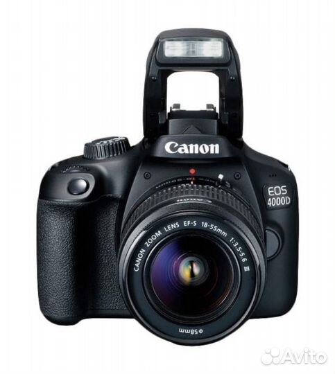 Новый зеркальный фотоаппарат Canon EOS 4000D