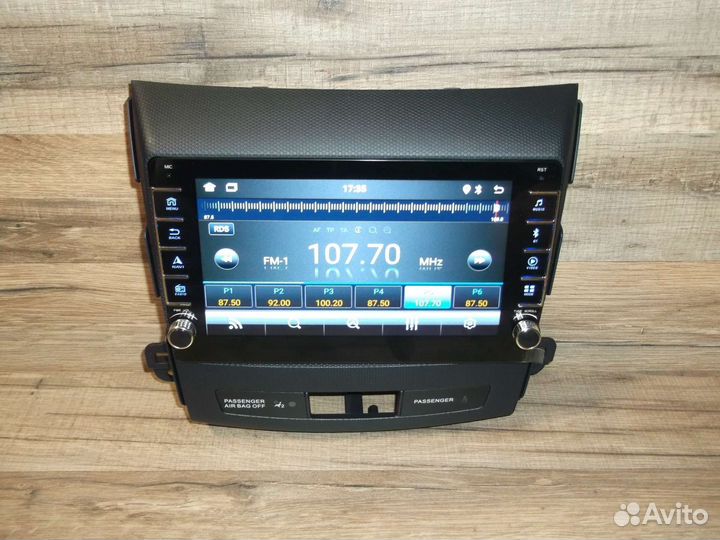 Магнитола Mitsubishi Outlander Xl Android крутилки