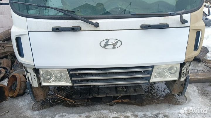 Hyundai hd 120 капот белый