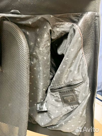 Кожаная куртка мужская