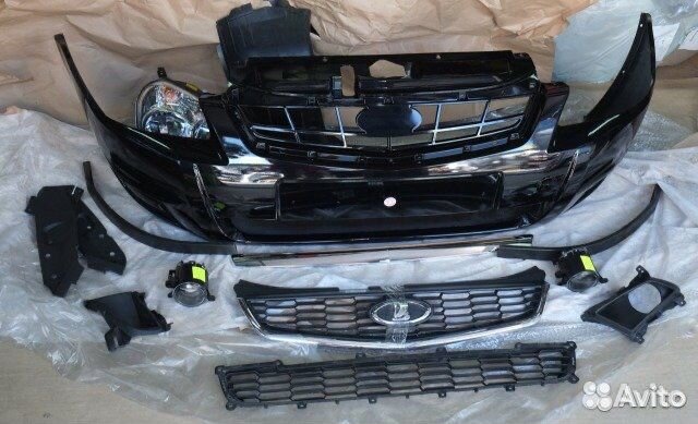 Бампер ваз в цвет кузова