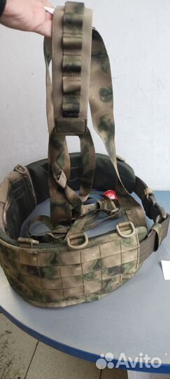 Боевой тактический разгрузочный пояс воин от ссо