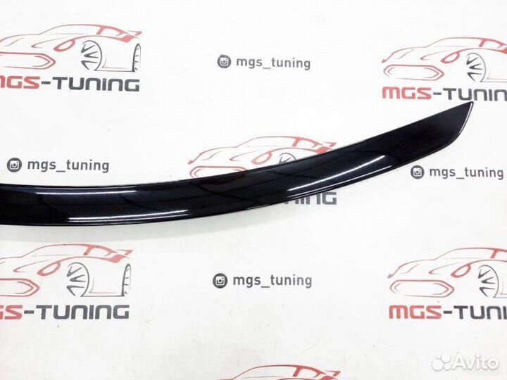 Cпойлер на Mercedes CLS c257 черный (Тайвань)