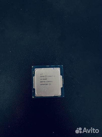 Процессор intel i3 9100f