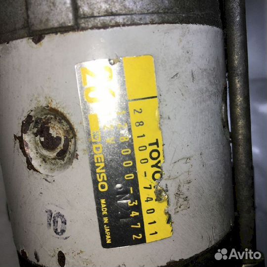 Стартер Toyota Camry SV35 2810074011 1280003472