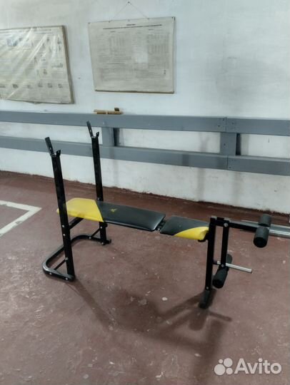 Продам скамью для жима и тренировки ног