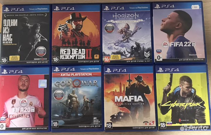 Игры для приставок ps4
