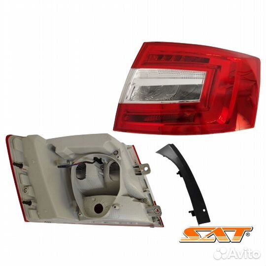 Фонарь правый задний Skoda Octavia A7 17-20