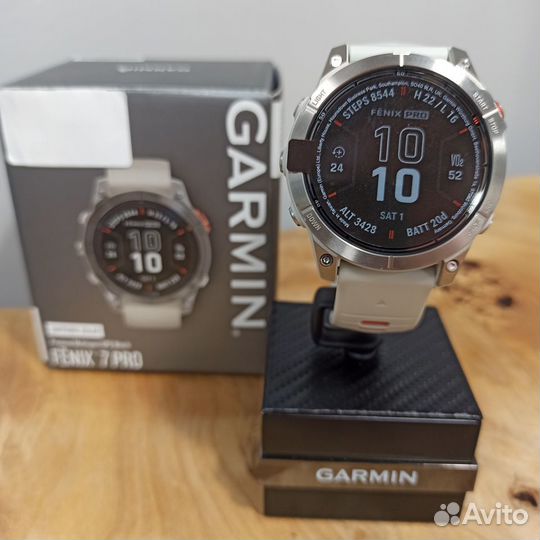 Часы Fenix 7 PRO Sapph Solar Titanium Fog Gray DLC