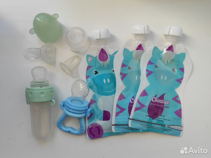 Бутылочки chicco, пауч пакеты, ниблеры пакетом