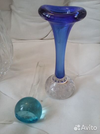 Посуда цветное карнавальное стекло