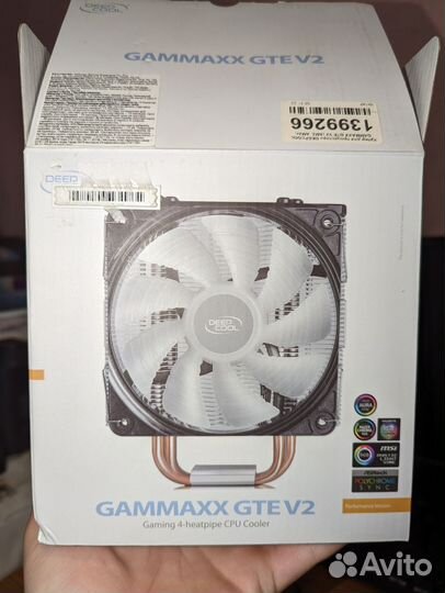 Кулер процеccорный deep cool gammaxx gte v2