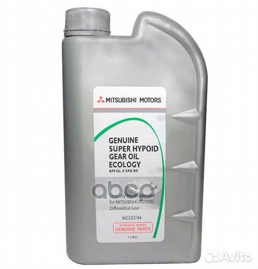 Масло трансмиссионное sae 80 gl-5 1l MZ320744 M