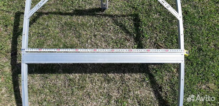 Форточка для теплицы оцинкованная