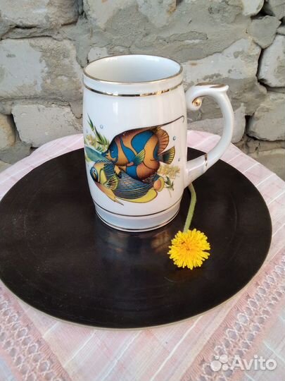 Пивная кружка СССР Дулёво