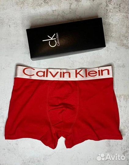 Мужские трусы Calvin Klein в коробке