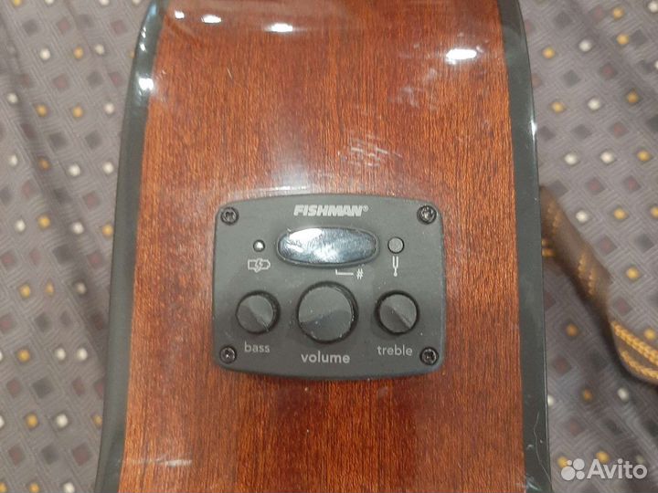 Гитара fender CD-60SCE dread NAT