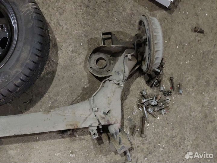 Балка задняя Skoda Fabia 2 CGP 1.2