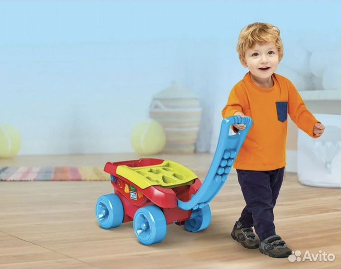 Конструктор Lego Mega Bloks Тележка - сортер