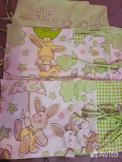 Детское постельное белье новое