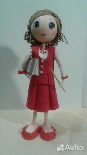 Интерьерная кукла ручной работы