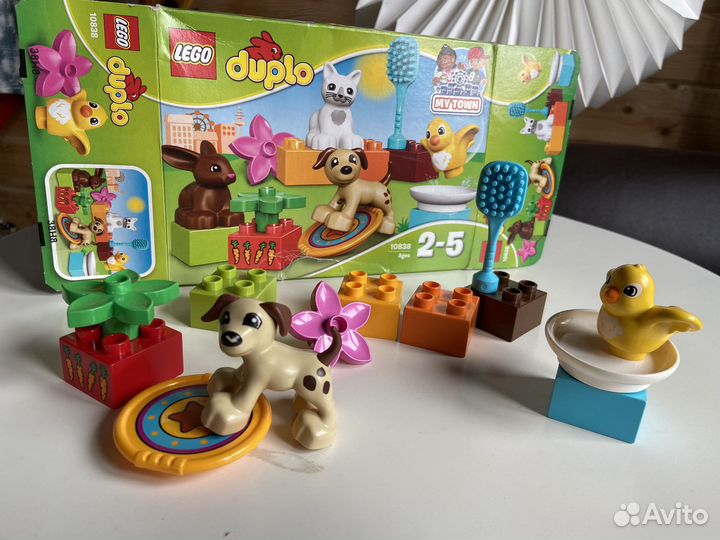 Lego duplo поезд кафе пицца конструктор оригинал