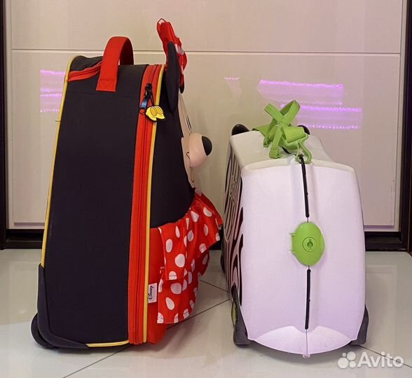 Детский чемодан Samsonite и Trunki