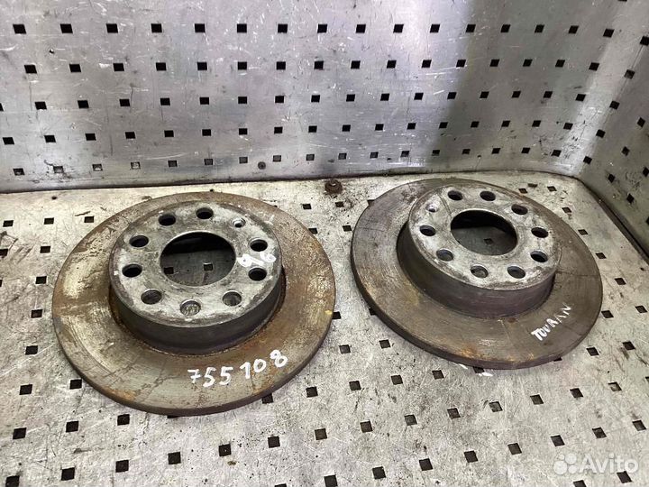 Диск тормозной задний Volkswagen Touran