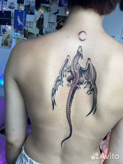 Татуировка/тату/художественная татуировка