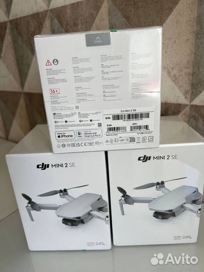 Квадрокоптер dji mini 2 se новый в упаковке