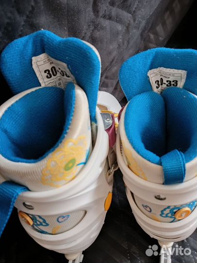 Коньки детские раздвижные 30 33 nordway