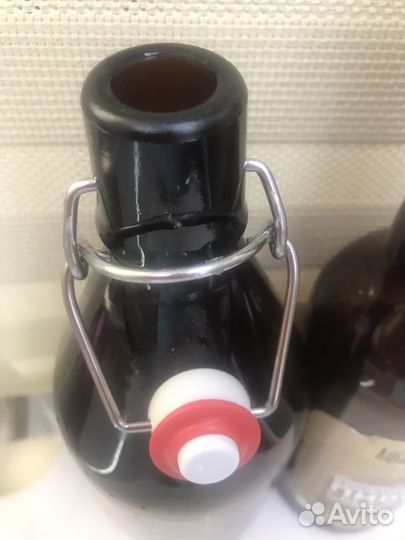 Бутыль стеклянная для розлива