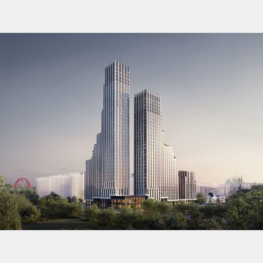 Квартира-студия, 29 м², 4/43 эт.