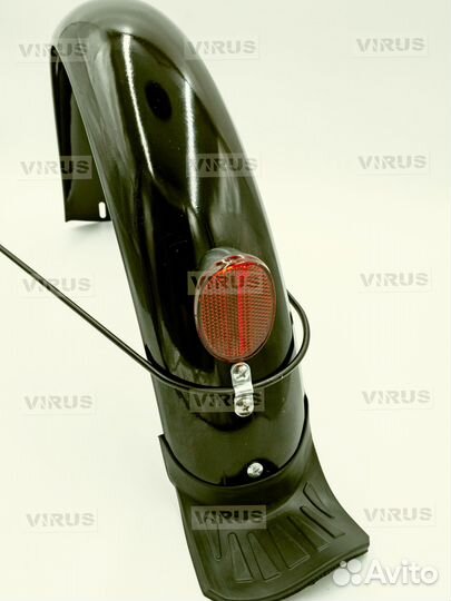 Крыло заднее монстр R16 80мм на электровелосипед