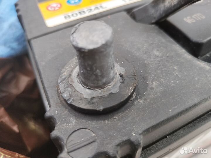 Аккумулятор 80B24L 60Ah 530A Numax silver