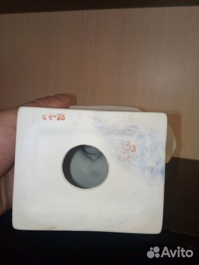 Бюст В.И.Ленина Бисквитный лфз.Клеймо1960-ые