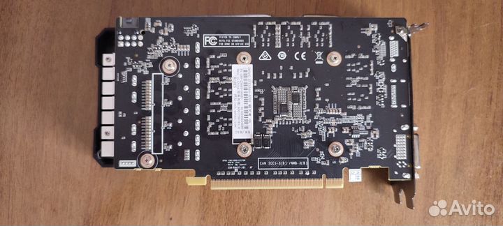 Видеокарта GTX 1060 5GB Gigabyte / Zotac