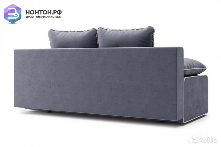 Диван еврокнижка Лестер темно-серый