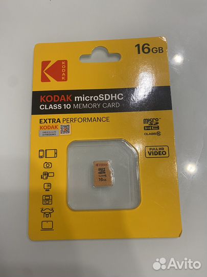 Карта памяти micro SD 16 гб