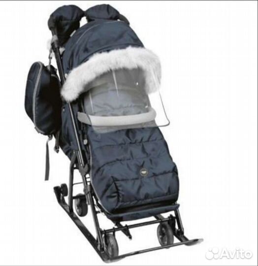 Санки-коляска