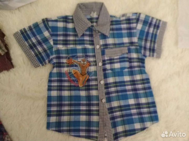 Рубашки 3-4 года